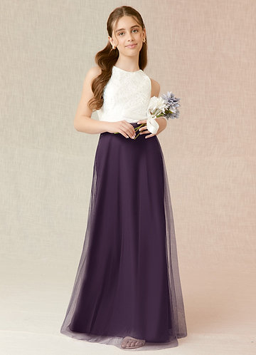 dark purple junior bridesmaid dresses Dark Purple Junior Bridesmaid Dresses