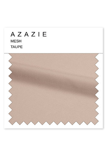 front Échantillon de maille Azazie Taupe