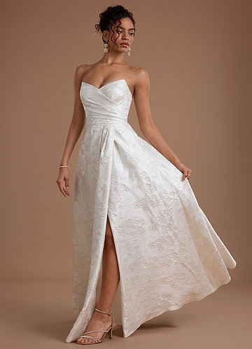 Vestido Perla De Marfil Largo Chasity image1