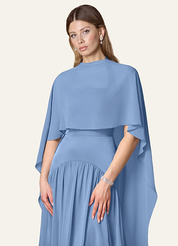 front Xale transparente para noite com vários estilos e cores combinando