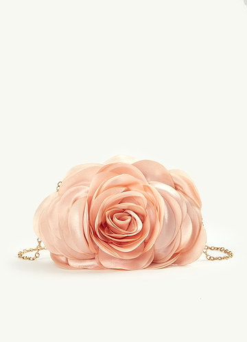 front 3D Rose Shoulder Bag