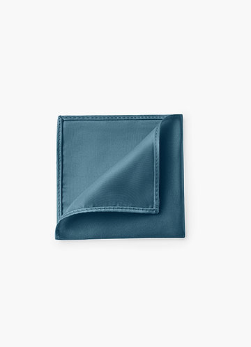 front Boy's Stretch Satin Pocket Square