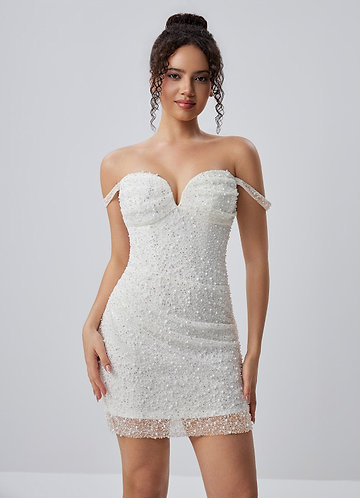 white prom dress with sequins Sequin Long Feather Details White Sequin Dress spaghetti straps and a full Long White Sweetheart Glitter Prom