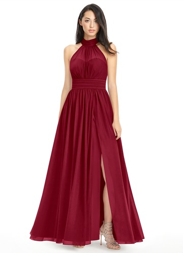 Burgundy Bridesmaid Dresses Azazie Azazie Iman