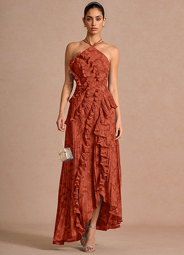knit sleeveless dress Sleeveless Rib Knit Midi Dress