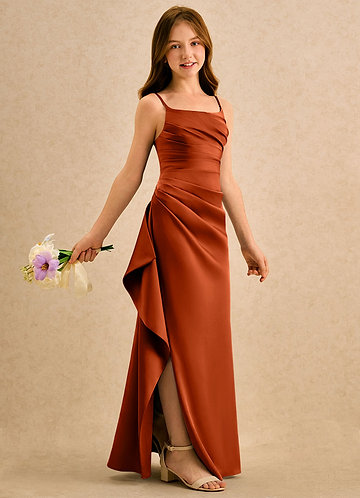 Paprika Flower Girl Dresses | Azazie Paprika Flower Girl Dresses | Azazie