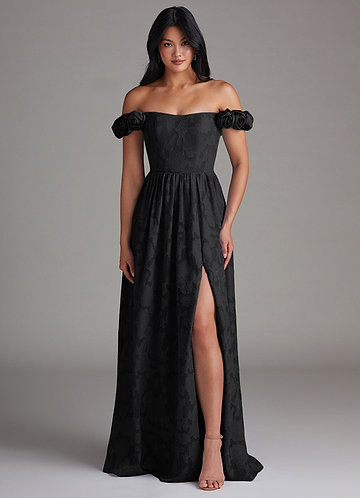 Vestido Negro Largo Autumn image1
