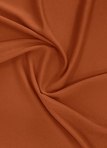 front Azazie Stretch-fodertyg vid gården Bränd Apelsin