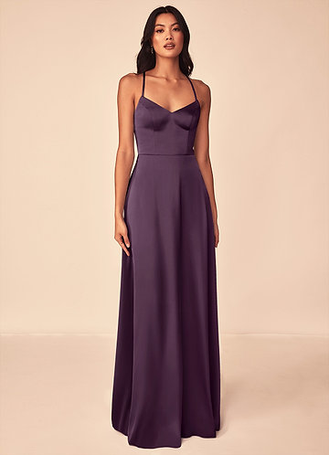 Sleeve Burgundy Maxi Dress Canada Azazie Alaija Plum Bridesmaid Dresses  Azazie UK