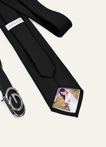 front Custom Photo Tie Personalized Necktie
