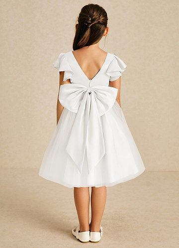 Ivory Junior Bridesmaid Dresses Azazie CA