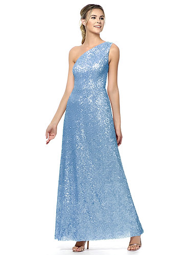 Slate Blue Bridesmaid Dresses Azazie Azazie La