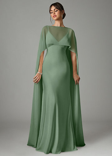 YIANN Abiti Da Damigella D'onore Da Sposa Una Linea Con Scollo A V Manica Lunga In Raso Maxi Abiti Da Sera Lunghi Per Le Donne Nero 62 Piu 121738444