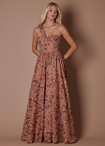 Robe Longue Pétale De Bronze Hayden image1