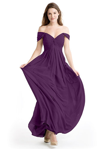 grape colored dress