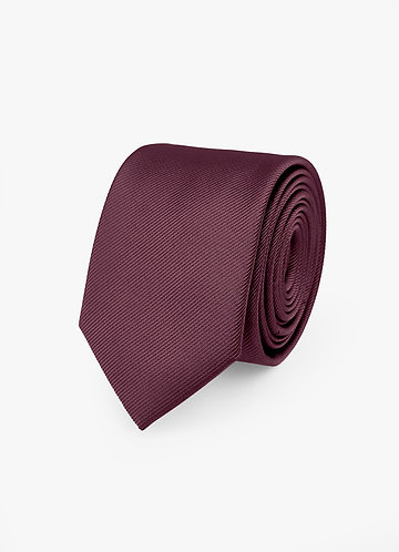 front Silk Skinny Tie
