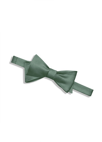 front Pajarita de satén mate