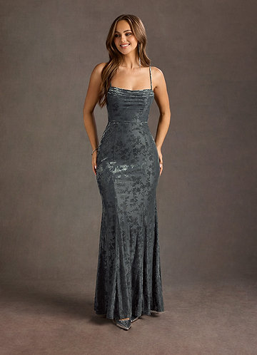 Ember French Blue Maxi Dress image1