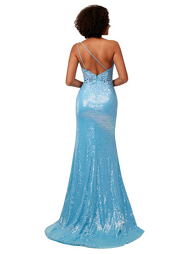 back_AZ Blue Iridescence Prom Dress