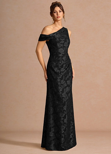 vestido Maxi Preto Kismet front