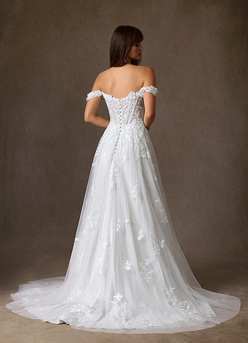 Azazie Florentina Wedding Dress front
