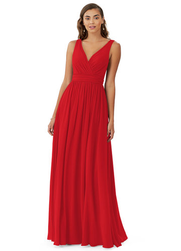 red summer bridesmaid dresses