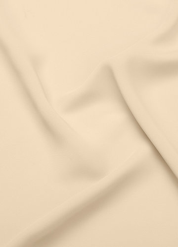 front Tecido de chiffon Azazie por quintal Champanhe