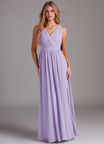 how to get cheap bridesmaid dresses Modest Mermaid Straps Lilac Backless Prom Dress P1433 – PreppyDress main image 0