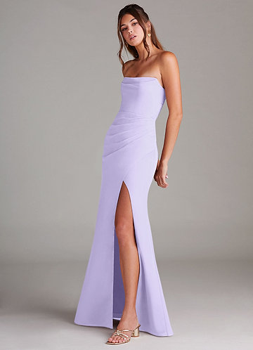 Lilac Sequin Strapless Mini Dress K23685 | Jovani