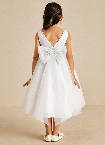 Ivory Junior Bridesmaid Dresses Azazie CA