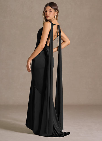 Wynne Black Maxi Dress image1
