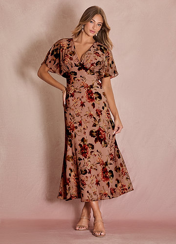Darla Mauve Multi Maxi Dress image1