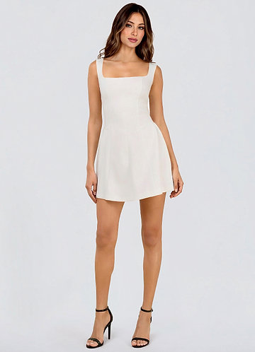 vestido Mini Branco Georgia image1