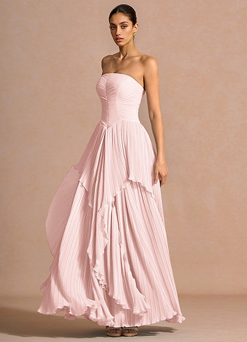 Kerensa Powder Pink Maxi Dress image1