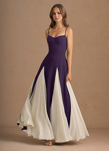 Jessenia Dark Purple Maxi Dress image1