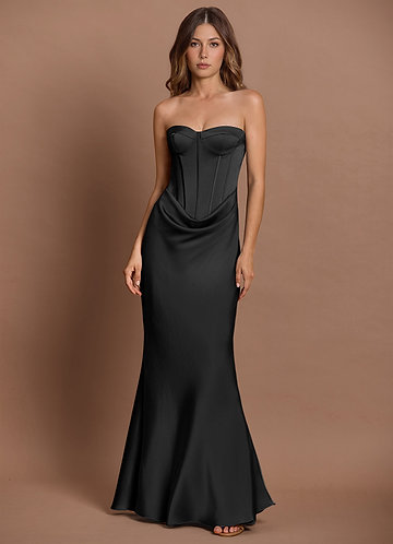 Robe Longue Noir Lirielle  image1