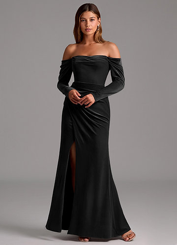 Meredith Black Maxi Dress image1