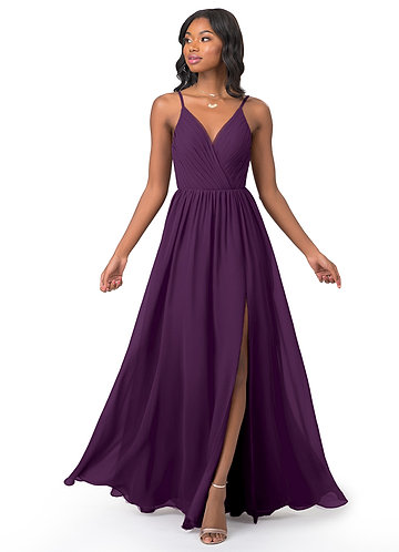 grape colored dress