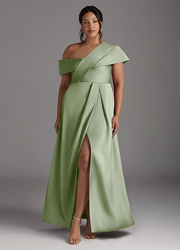 green emerald velvet dress Mermaid Plus Size Sage Corset Satin Dress – Lisposa