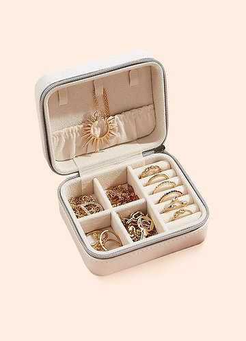 front PU Travel Jewelry Box