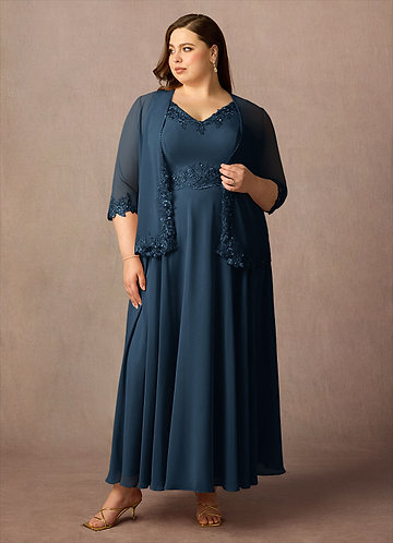 ankle length mother of the bride dresses plus size & Groom with jacket to without Season: SS24 Dress Twiggy A Line Color:Pink Royal