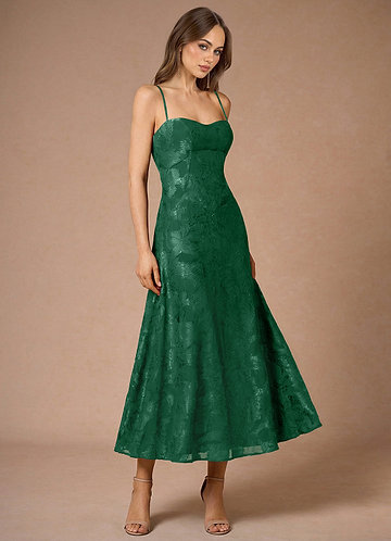 Dark Green Wedding Guest Dresses | Azazie