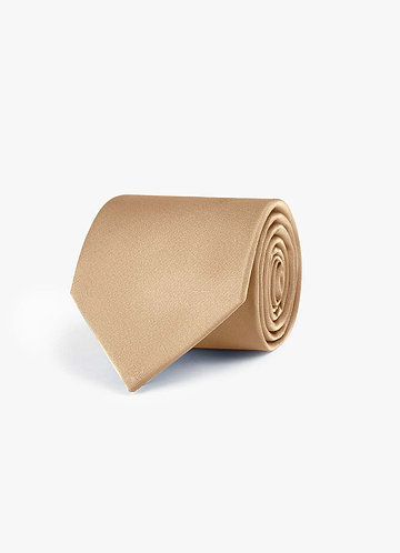 front Stretch Satin Wide Tie