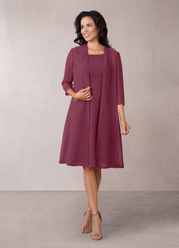 mulberry mother of the bride dress