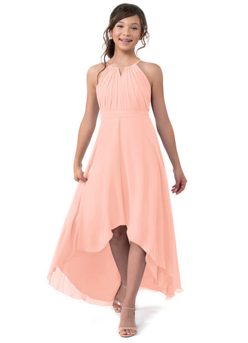 coral junior dresses