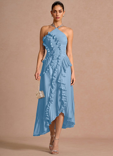 Kleid Hatsu Dunstblau image1