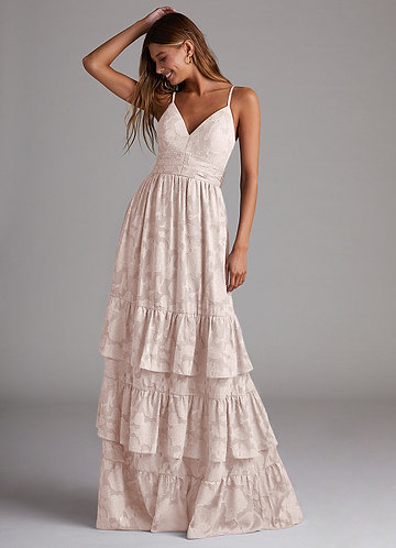 Azazie Bondi Blushing Pink Chiffon Bridesmaid Dresses | Azazie Azazie Bondi Blushing Pink Chiffon Bridesmaid Dresses | Azazie