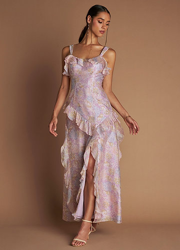 Rosalie Purple Multi Maxi Dress image1 0
