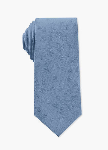 front Cravatta sottile jacquard