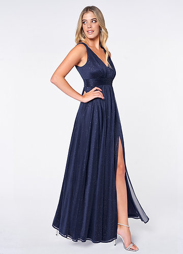 blue dress for wedding